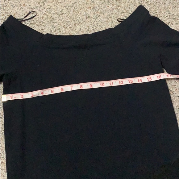 ❤️NWT Treasure & Bond Off the Shoulder Sweatshirt - Picture 6 of 7